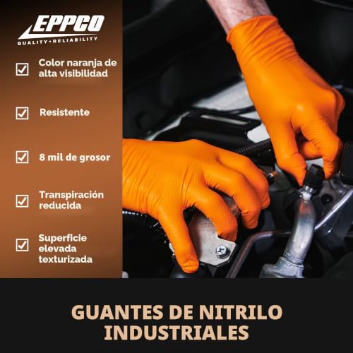 Guantes Kunzer Tiger Grip XL con agarre de textura diamantada para taller mecánico 3