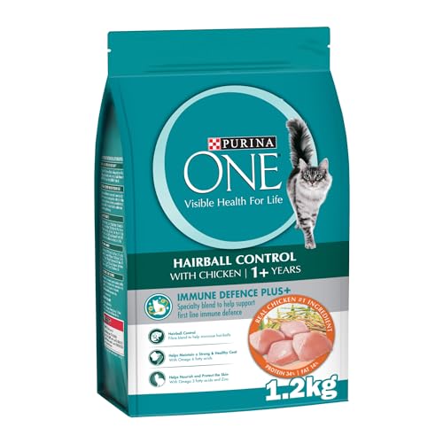 Purina One Dry Cat Food for Hairball Control with Chicken (1.2kg) Special Price