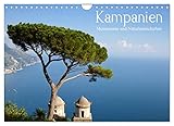 Kampanien - Monumente und Naturlandschaften (Wandkalender 2023 DIN A4 quer), Calvendo Monatskalender - Juergen Schonnop 