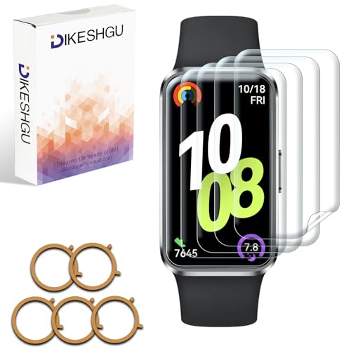 DIKESHGU for HUAWEI Band 10 tB HUAWEI Band 10 aluminum editionیtB 24ԎCZp TPU ߗ ʕیt@[EFCoh10 V[g tV[ tȒP CAȂ 