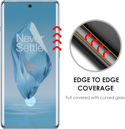 Image of SHILD Privacy UV Tempered Glass for OnePlus 12R (6.78 Inch) | Anti-Spy Curved Screen Protector | 9H Hardness | Ultrasonic Fingerprint Compatible | HD Clarity | Bubble Free UV Installation | Case Friendly