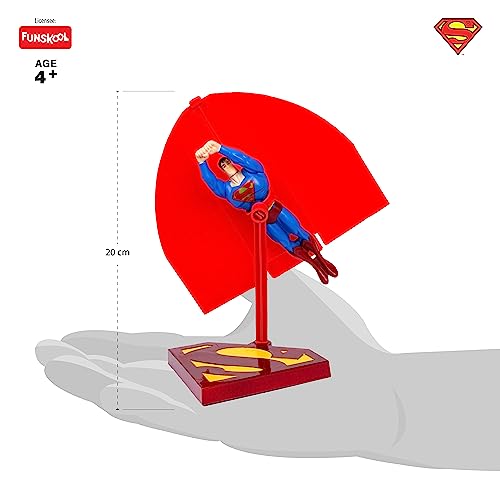 Funskool-Flying Superman,Classic Action Figures with Articulation,6 inches,Collectible,for 4 Year Old Kids and Above,Toy