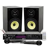 sd acoustics sd1 for sale ✅ Confezione Hifi con 2 altoparlanti in legno, facciata laccata nera, dotata di un boomer da 16 cm (cioè 6,5