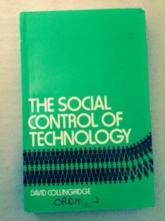 Paperback Social Control of Technology Book