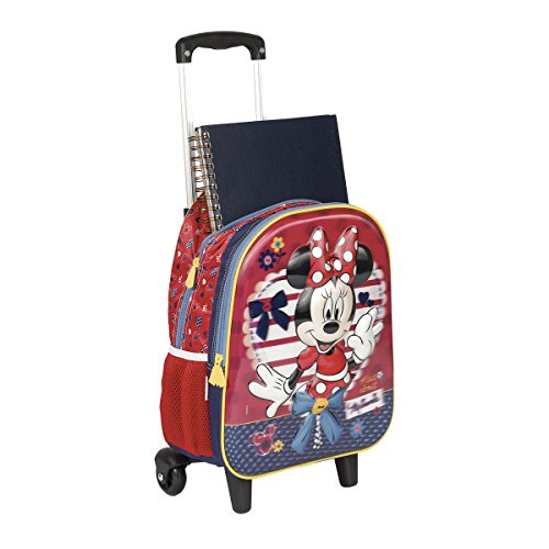 Kit Mochila Infantil Minnie 18X 3D Lancheira Estojo Sestini