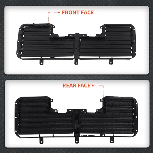 Image of labwork Active Grille Shutter Replacement for Chevy Silverado 1500 2017-19 | Replacement for GMC Sierra 1500 2017 2018 2019 84363184 with Motor