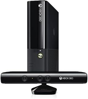 Microsoft XBOX 360 E 4GB Console with Kinect Sensor (Renewed)