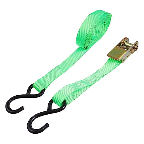 Veemoon 2pcs Cargo Fastening Belt Tensioner Tool for Kayak Trailer High Strength Luggage Binder Secure Tie Down Strap for Outdoor Use