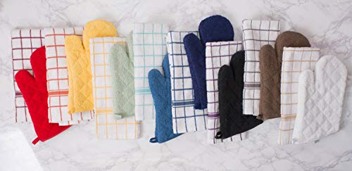 Dii CAMZ33282 Basic Terry Collection 100% Cotton Quilted, Oven Mitt thumb #7