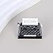 Writer Enamel Pins, Write Edit Repeat Brooch Pin, Gift For Typewriter Author Novelist, Book And Writing Brooches, Just One More Chapter Badge, Funny Poets Decorative Jewelry Accessories For Bag Jacket Hat