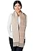Inca Fashions - 100% Baby Alpaca Wool - Double-Sided Reversible Unisex Scarf - Multiple Colors and Styles (Beige & Ivory)