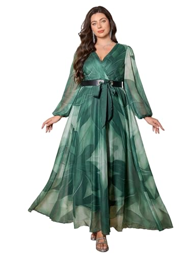 Image of TOLEEN Women's Plus Size Sequin Dress Luxurious Style Formal Cocktail Evening Party Maxi Dresses
