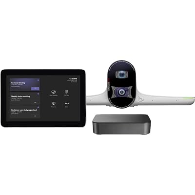 Poly Studio Large Room Kit for Poly PC Room Solution - Poly Studio E70 Camera & Poly GC8 Touch Controller - Automatic Camera Framing - 4K Display - Room PC Not Included
