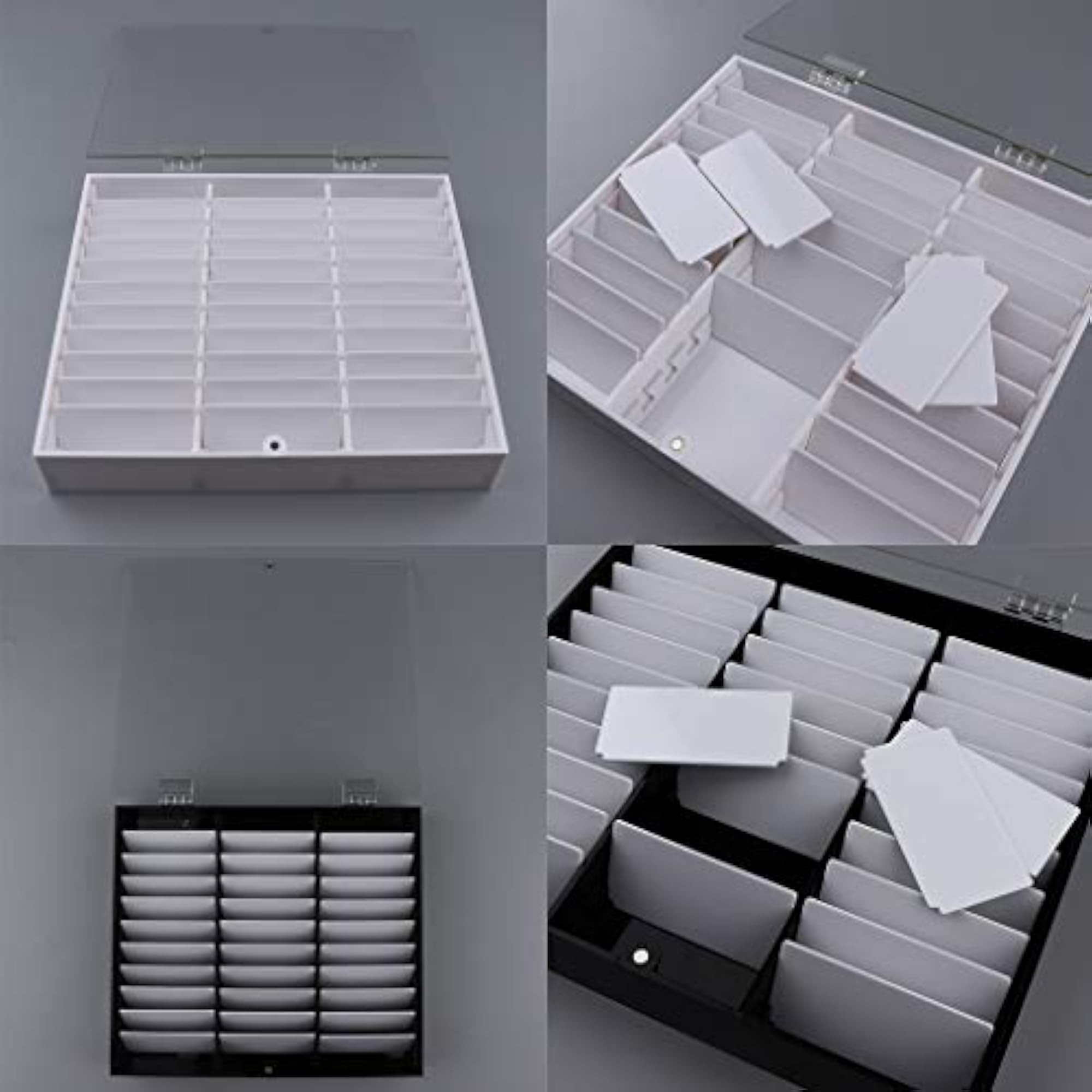 30 Grids Acrylic Nail Tips Display Storage Box
