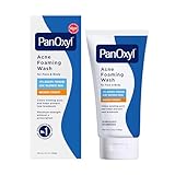 PanOxyl Acne Foaming Wash Benzoyl Peroxide 10% Maximum Strength, 5.5 Ounce