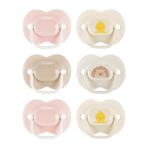 Tommee Tippee Anytime - Chupete de silicona sin bisfenol A, de 0 a 6 m, 6 unidades, diseño ortodóntico Tommee Tippee Anytime - Chupete de silicona sin bisfenol A, de 0 a 6 m, 6 unidades, diseño ortodóntico
