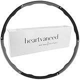 NEUES FEDERSYSTEM: Der Hula Hoop von heartvanced verfügt über ein neuartiges Federsystem. Die 12 Federelemente befinden sich unter der Schaumstoffummantelung. Die Federn nehmen die Stoßhafte Energie beim Hullern auf, dadurch wird das Bindegewebe weniger belastet und die Entstehung von blauen Flecken reduziert.