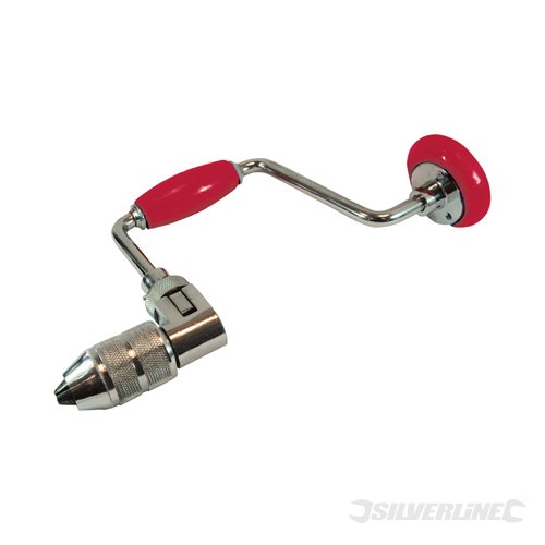 Silverline 660125 Hand Brace Drill, 280 