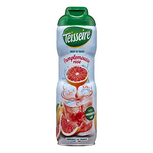 TeISSEIRE – Jarabe de helado de pomelo rosa bidón de 60 cl – Tres artículos