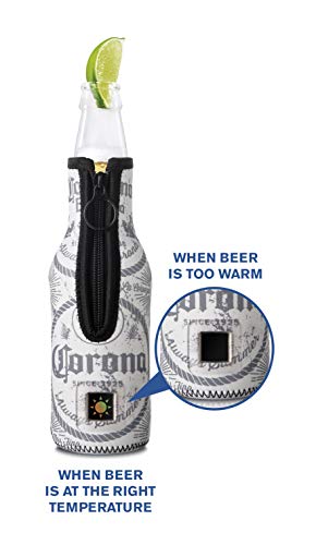 Vacu Vin Bottle Suit & Chill Indicator Corona Beer Accessory, One Size, Multicolor