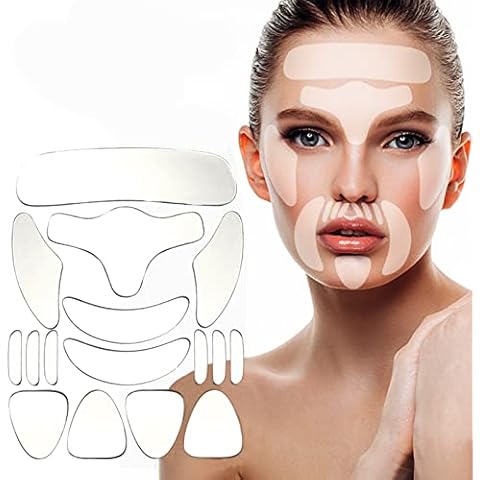 Face Wrinkle Patches, Forehead Wrinkle Patches Reusable Anti Wrinkle Patches Silicone Facial Pads for Skin Lifting Smooth Eye Mouth Forehead (16 Pcs)… (16 Pcs) Cover