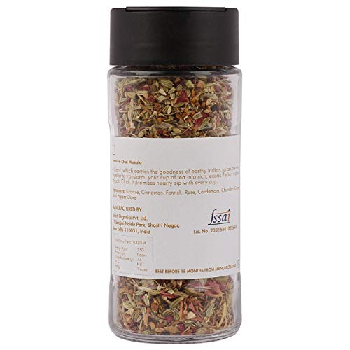 Image of TeaTreasure Premium Chai Masala for Tea | Chai Masala Powder for Tea | Tea Masala (50gm+50gm, Pack of 2)