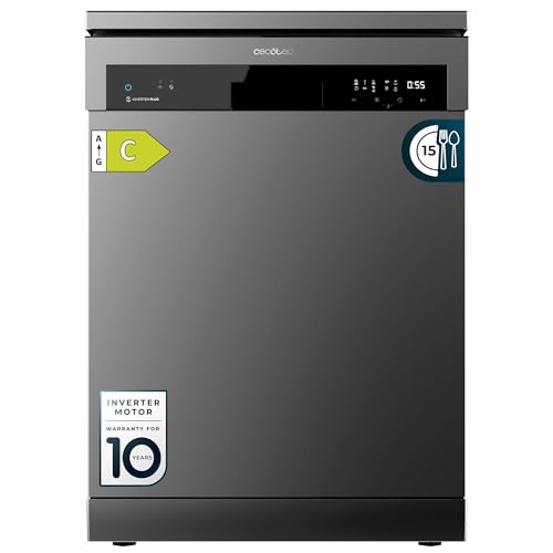 Cecotec Lavastoviglie 60 cm Bolero Aguazero 6500 Dark C.