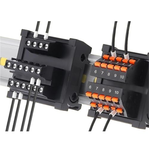 Bloc terminal pour PLC : fini les pannes de bornier sur rail DIN avec ce module robuste 600V