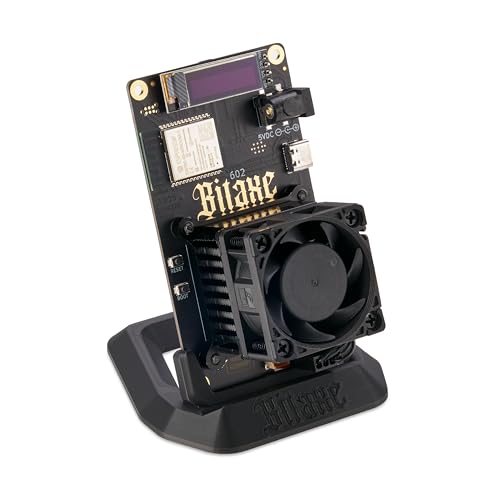 Bitaxe 602 Gamma Bitcoin Miner – Premium Plug and Play Home Miner | Fabricado en Alemania | 1,3 TH/s | Incluye fuente de alimentación y soporte (ventilador Performance (Noctua)