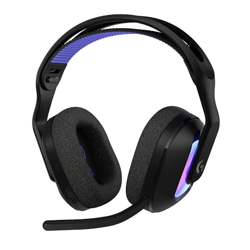 Logitech G G522 LIGHTSPEED kabelloses Gaming-Headset, LIGHTSYNC RGB, Mikrofon und erweitertem...
