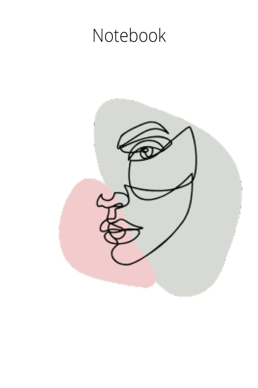 Notebook, Elegant Front Cover, 200 Pages, Lined Pages, 6x9, Paperback by CYF