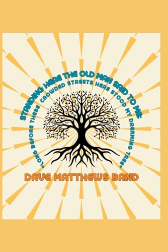 DMB Notes Journal Dave Matthews Band Dreaming Tree Notes Journal