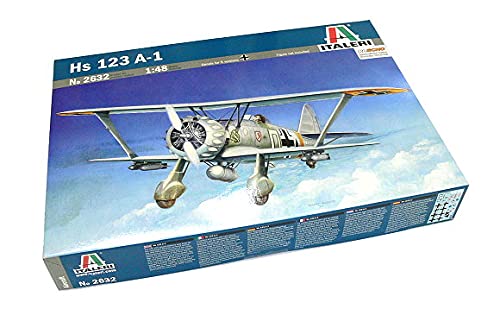ITALERI 2632 Aircraft Model 1/48 HS 123 A-1 Full Version Apps Edition T2632