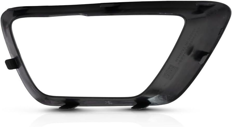 KarParts360 For Chevy Colorado 2015 16 17 18 19 2020 Fog Light Trim Driver Side | Front | w/Appearance Package | Base/LT/WT/Z71 Model | Textured Black | Replacement For GM1038273 | 84219416