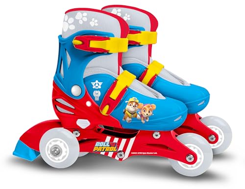 Rollers TRISKATES Einstellbar 2 in 1 PAW Patrol 27-30, Blue
