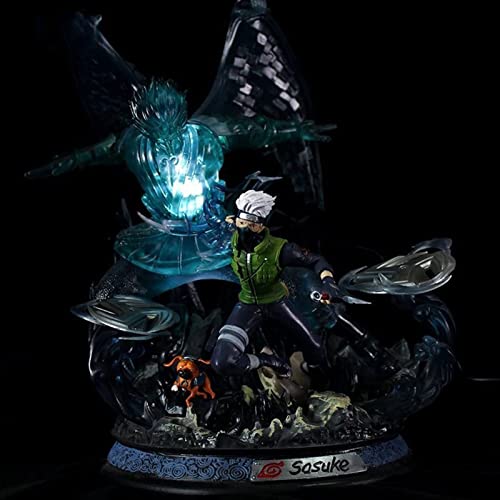 Zaahh 32Cm Hatake Kakashi Naruto Action Figure Anime Statue Model Pvc Environmental Protection Materials Collection Model Decoration Ornaments Gift #TOP2
