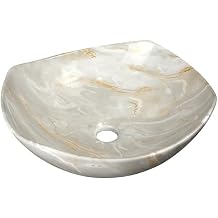 Sink Bowl Bathroom Sink Marble Ceramic Hotel Washbasin Washstand Balcony Vessel Vanity