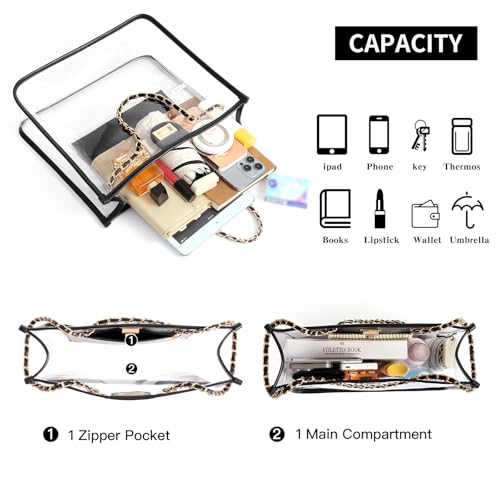 Bolsa Tote Transparente para Mujer GOIACII miniatura 4