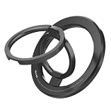 AAUXX iRing M3 アイリング エムスリー MagSafe対応 スマホリング 正規品 正規代理店 スマホスタンド マグネット式 ホールド リング 薄型 強力吸着 ネオジム磁石 (ブラック)