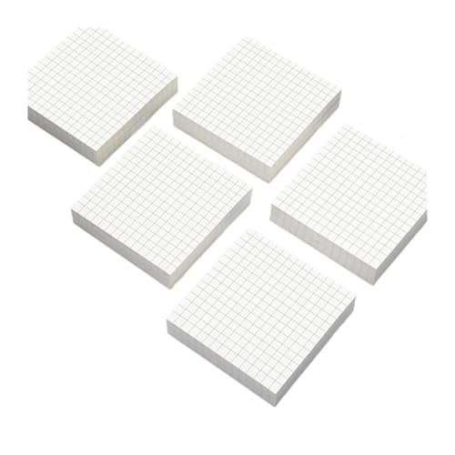 Carnet de notes vierge collant bloc horizontal amovible pour fournitures de bureau