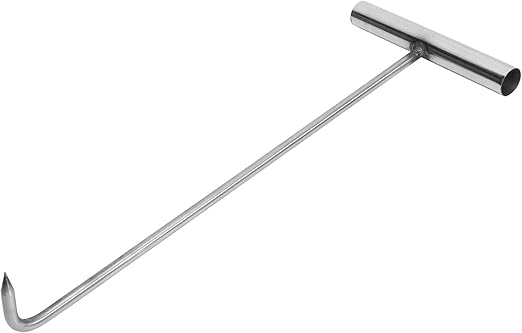 Cabilock Kanaldeckel Haken 45cm - Edelstahl Hebehaken Für Schachtdeckel & Schwere Lasten