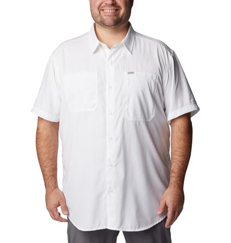 Chemise Columbia Silver Ridge homme blanc grande taille 66-68