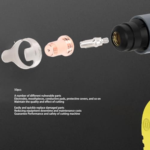 Électrode à pointe pour pistolet CUT-65DS en laiton afin de stopper l'usure prématurée IPT40 - 3