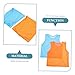 SKISUNO 6pcs Breathable Sports Vests for Team Training Lightweight Football Basketball Pinnies Material Portable Athletic Practice Gear Comfortable Fit for All Sports