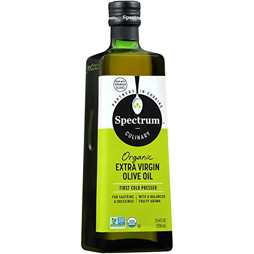 Spectrum Organic Olive Oil, Unrefined Extra Virgin, 25.4 Ounce #TOP1