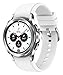 Produktbild Samsung Galaxy Watch4 Classic, Runde Bluetooth Smartwatch, Wear OS, drehbare Lünette, Fitnessuhr, Fitness-Tracker, 42 mm, Silver