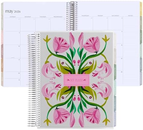 Monatsplaner 21,6 x 28,9 cm (Januar 2026 – Dezember 2026) – klass...