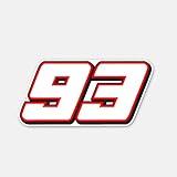 windows 7 professional aufkleber 15 cm * 7 cm Grappige 93 Nummer Helm Aufkleber Motorfiets Body Window Auto Sticker