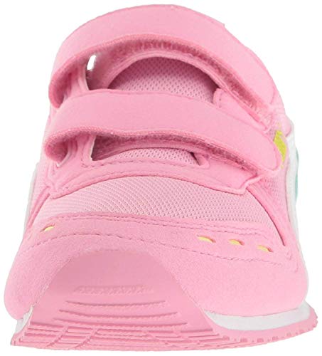 Image of Puma Girls Cabana Racer Mesh V PS Casual Athletic Sneaker (Little Kid /Big Kid), Prism Pink /Puma White, 3.5 M US Big Kid