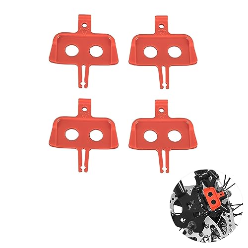 YUGUOLAN 4 Stück Fahrrad Scheibenbremsen Abstandshalter, Scheibenbremse, Fahrrad Abstandshalter, Transportsicherung Scheibenbremse, Bremsscheiben Schutz, Für Fahrradzubehör